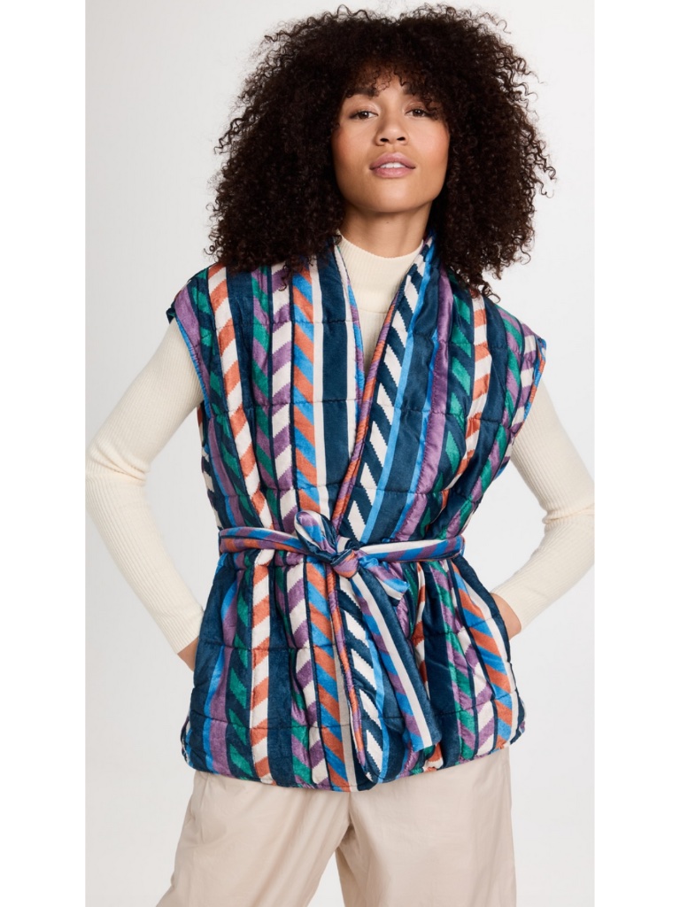 New Xirena Cassandra Puffer Vest Rhapsody Large